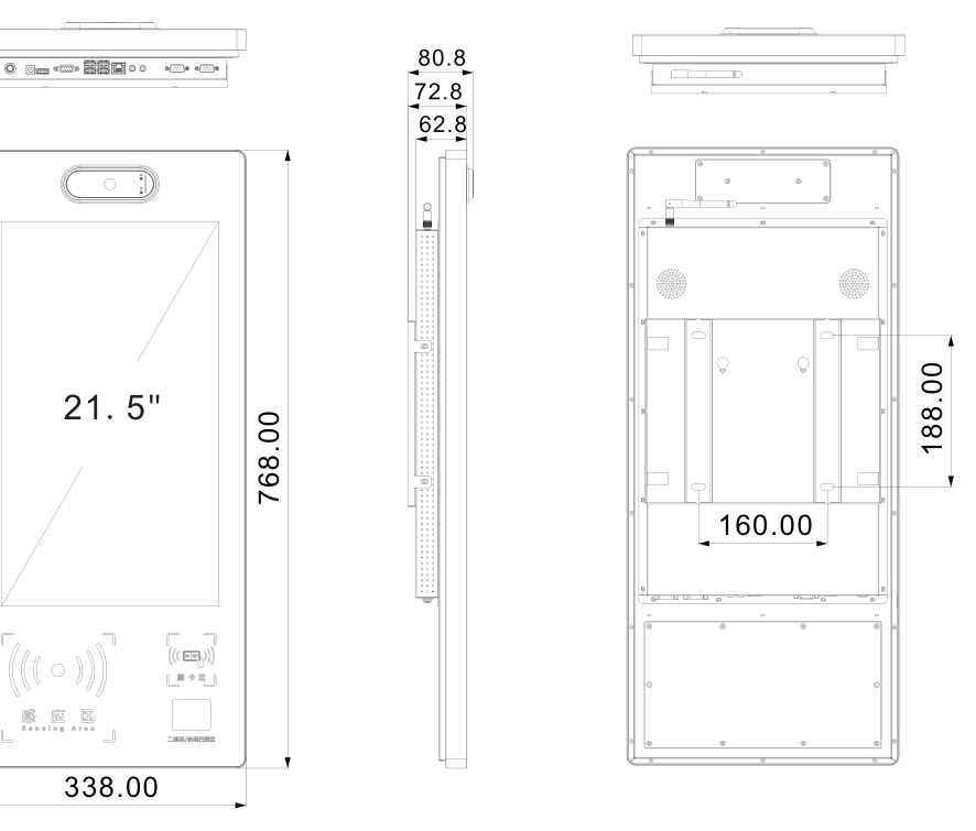 RJHS1040 mechanical dimensions