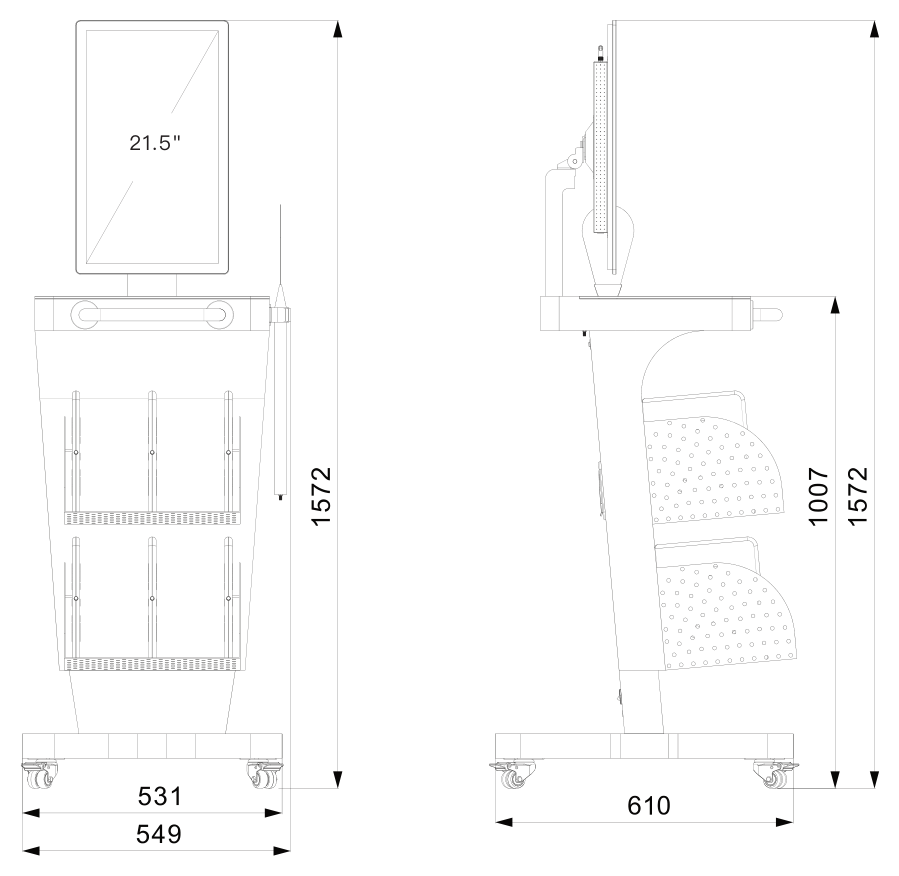 RTS2020 mechanical dimensions