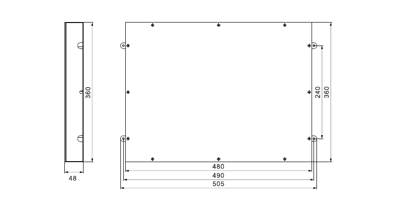 RTX1078 mechanical dimensions