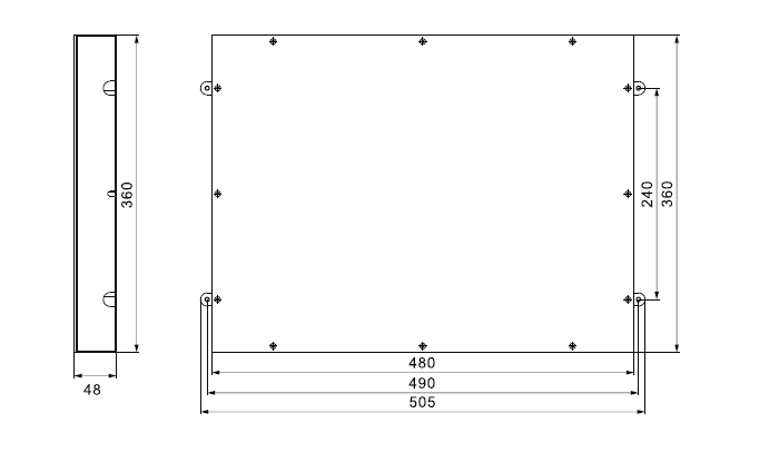 RTX1079 mechanical dimensions