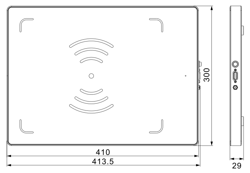 RU6109 mechanical dimensions
