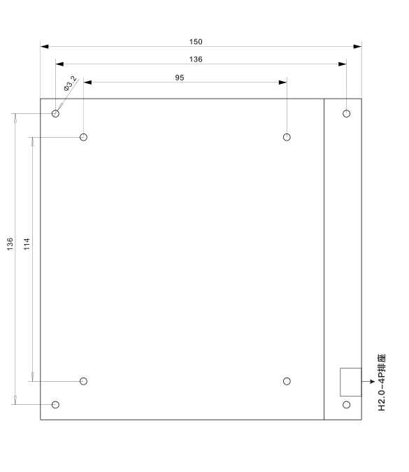 RU6206 mechanical dimensions