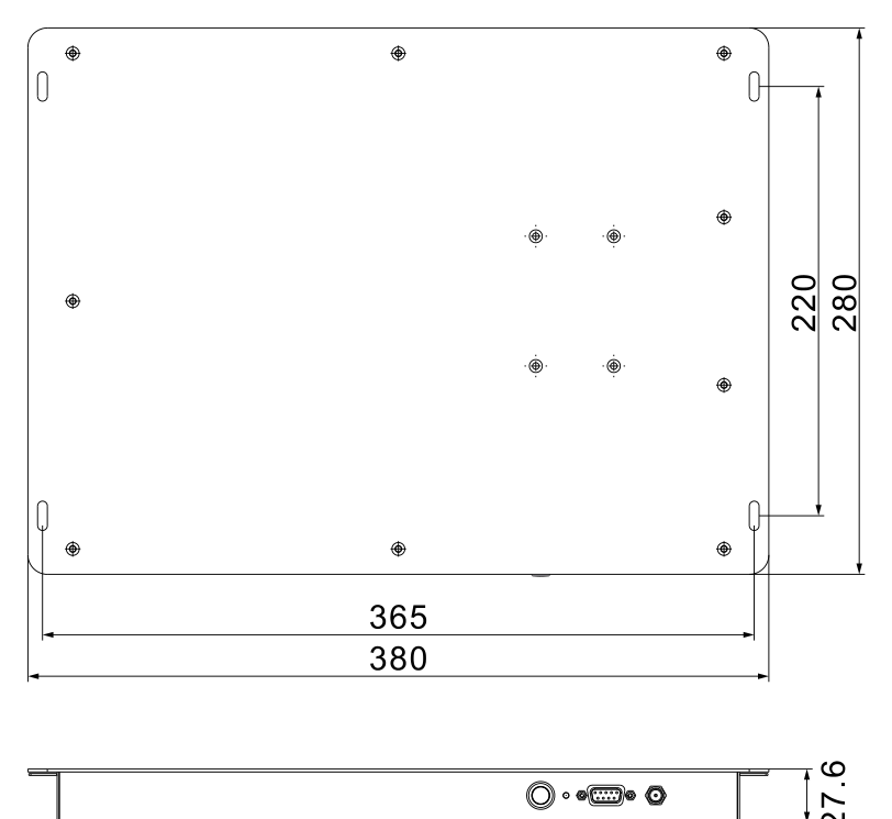 RU6401 mechanical dimensions