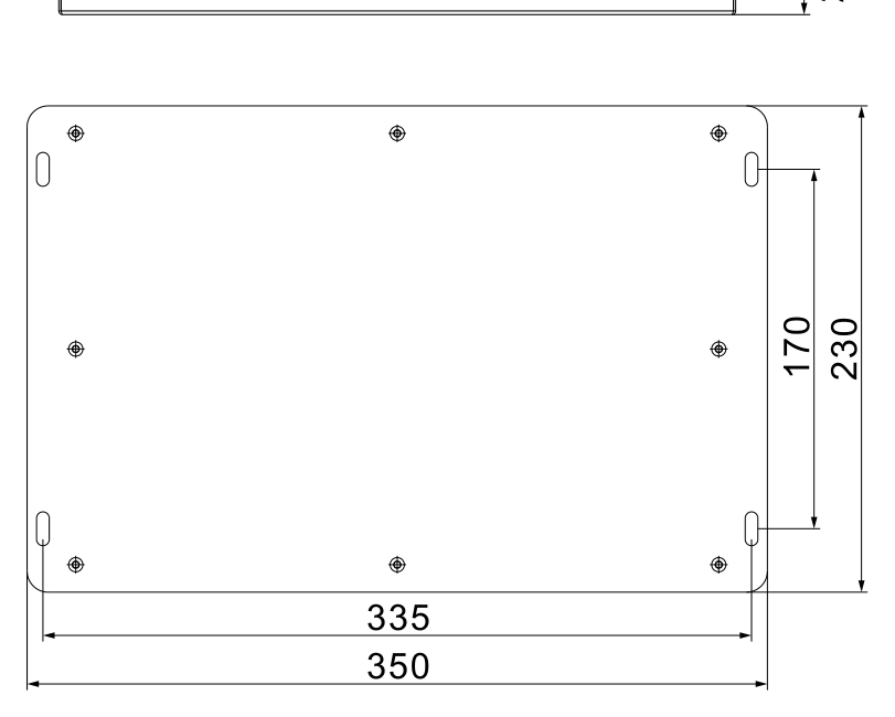 RU6520 mechanical dimensions