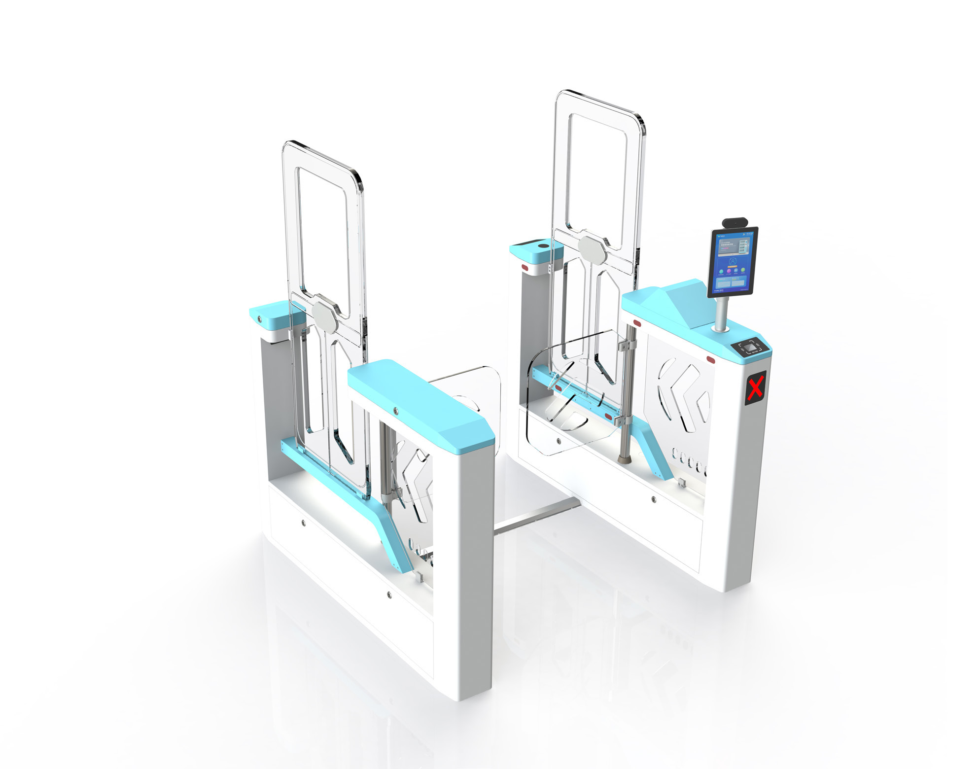 RFID gate smart channel for library and public-service workflows