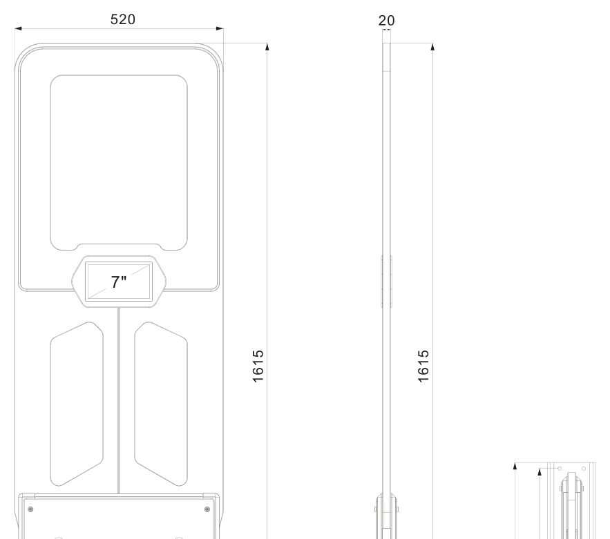 RU6903 mechanical dimensions
