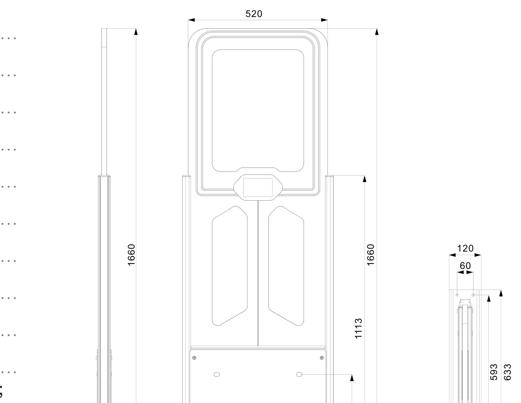 RU6907 mechanical dimensions