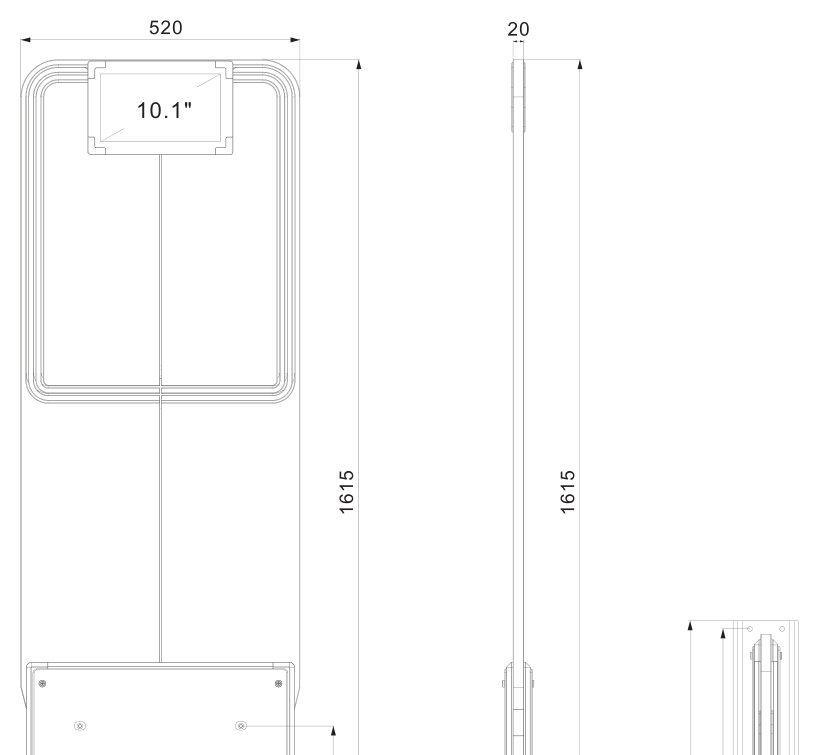 RU6930 mechanical dimensions