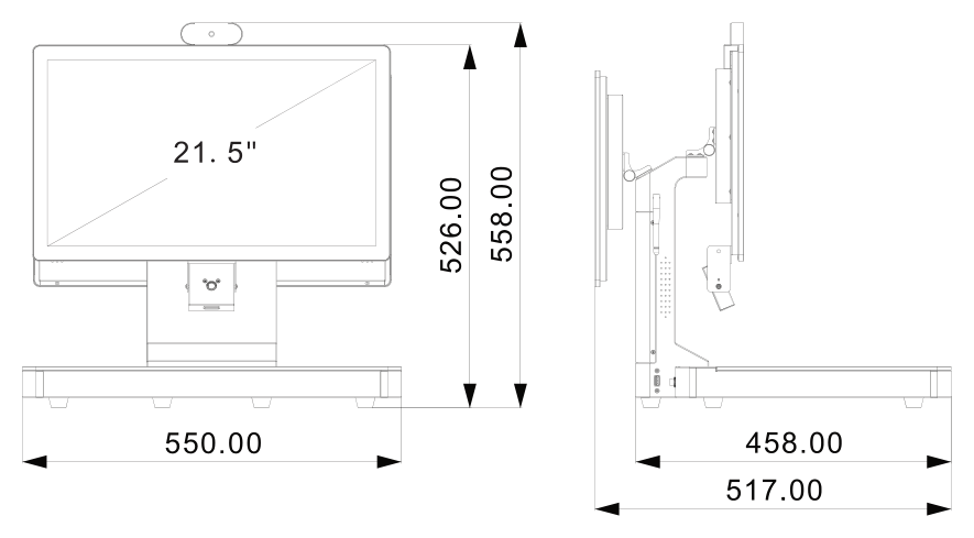 RYT1012 mechanical dimensions