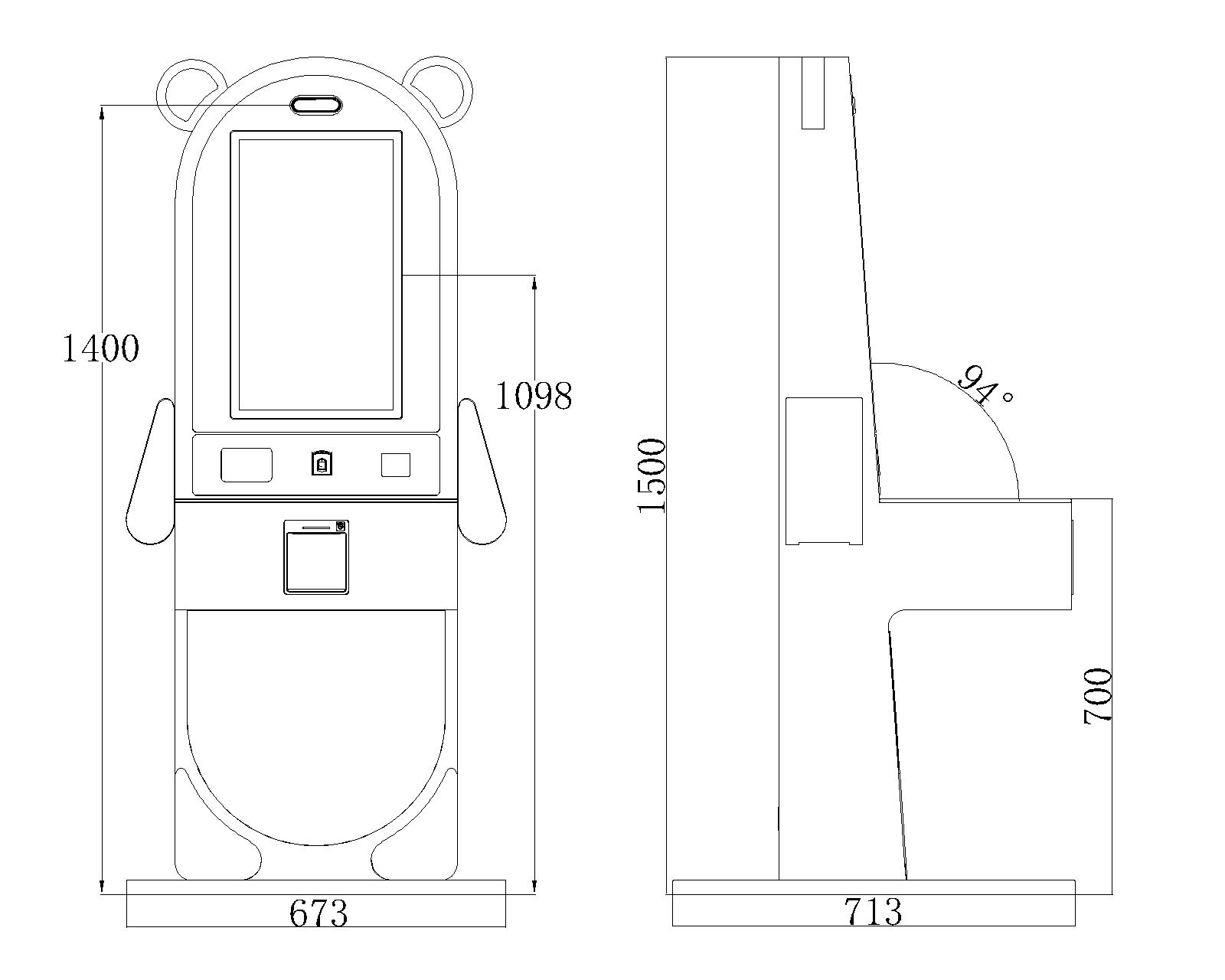 RSK502 mechanical dimensions